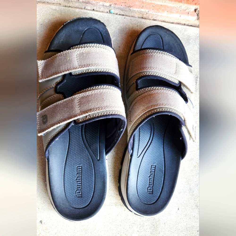 Dunham mens Newport Slide Wf Slide Sandal